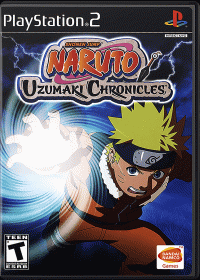 Naruto Uzumaki Chronicles 2 PAL Playstation 2  box art